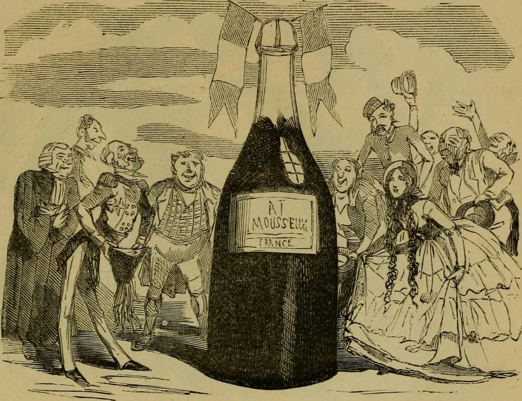 An illustration from Vie d'une parisienne, 1855, leaf 368