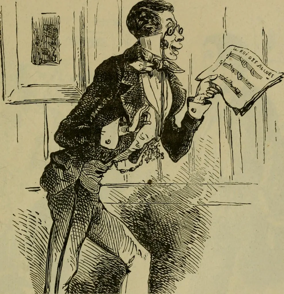 An illustration from Vie d'une parisienne, 1855, leaf 374