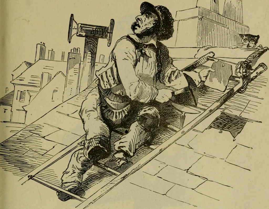 An illustration from Vie d'une parisienne, 1855, leaf 388