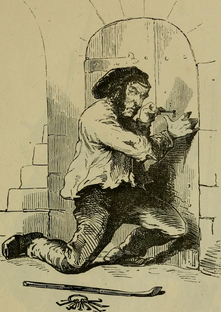 An illustration from Vie d'une parisienne, 1855, leaf 392