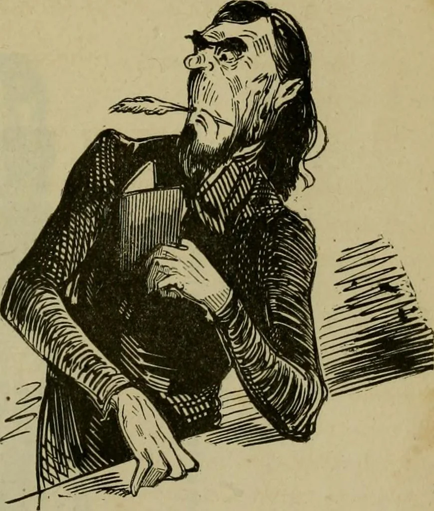 An illustration from Vie d'une parisienne, 1855, leaf 398