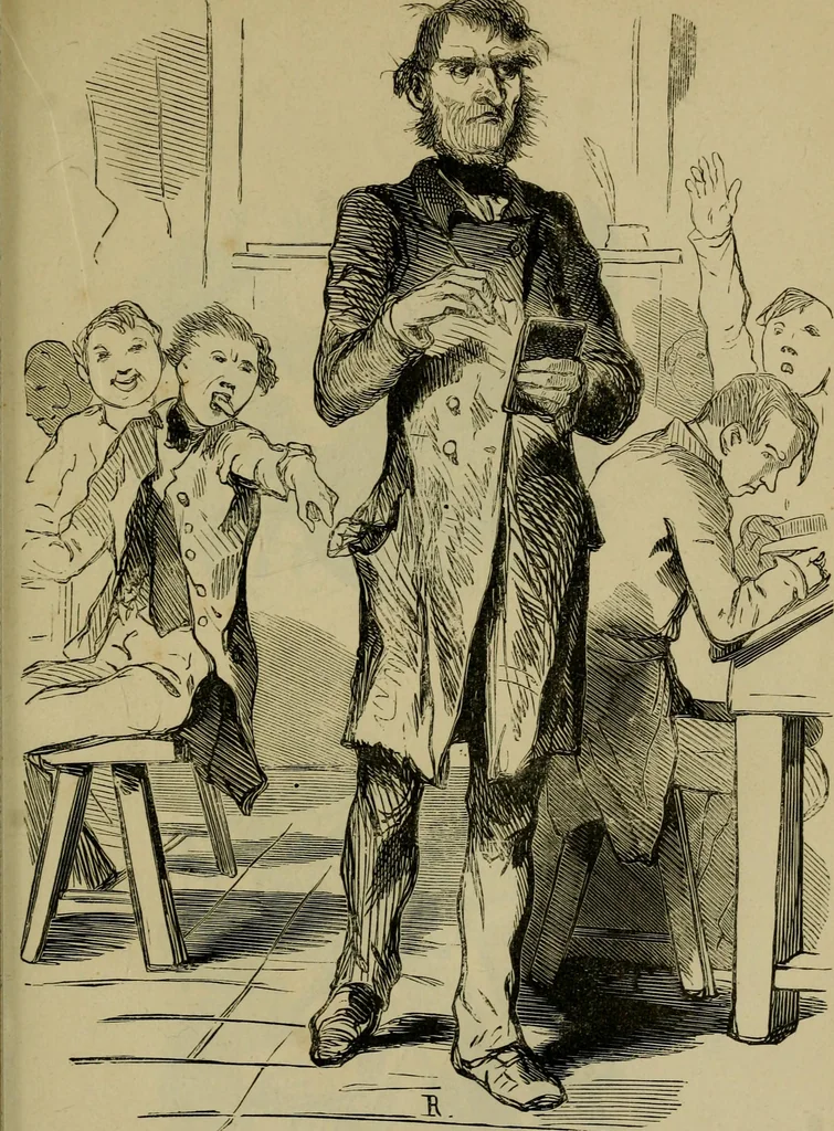 An illustration from Vie d'une parisienne, 1855, leaf 412