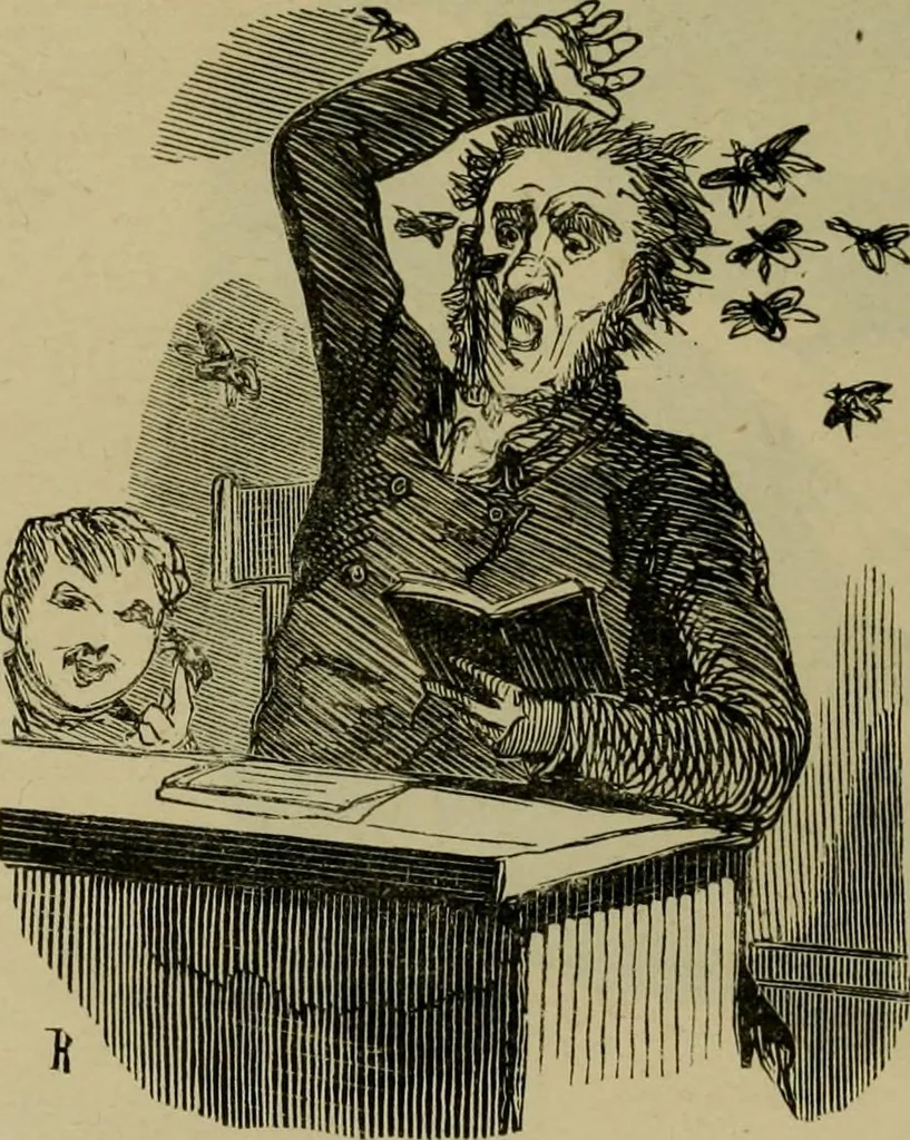 An illustration from Vie d'une parisienne, 1855, leaf 420