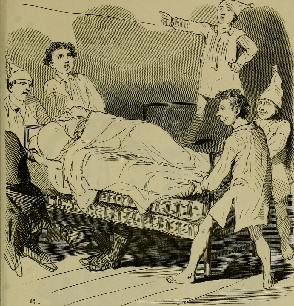 An illustration from Vie d'une parisienne, 1855, leaf 424