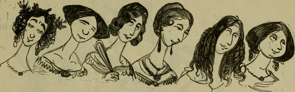 An illustration from Vie d'une parisienne, 1855, leaf 434