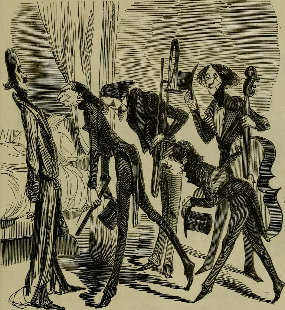 An illustration from Vie d'une parisienne, 1855, leaf 450