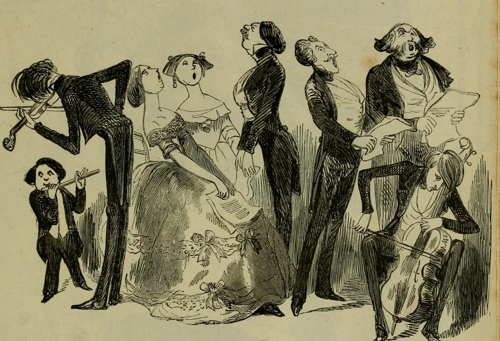 An illustration from Vie d'une parisienne, 1855, leaf 452