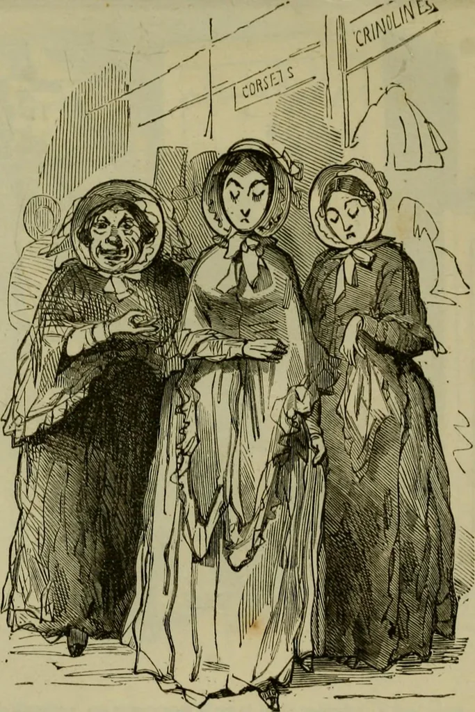 An illustration from Vie d'une parisienne, 1855, leaf 454