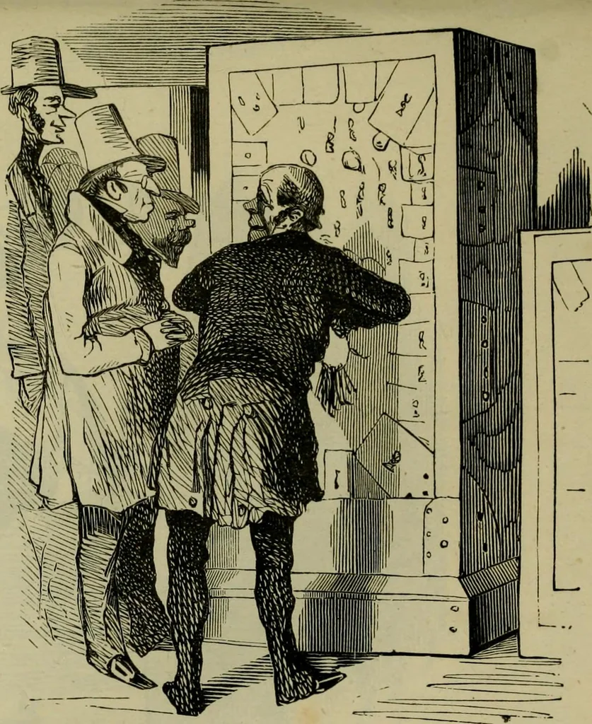 An illustration from Vie d'une parisienne, 1855, leaf 456