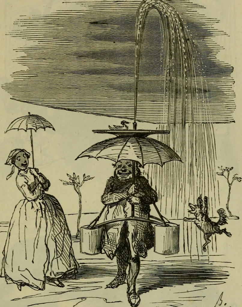 An illustration from Vie d'une parisienne, 1855, leaf 458