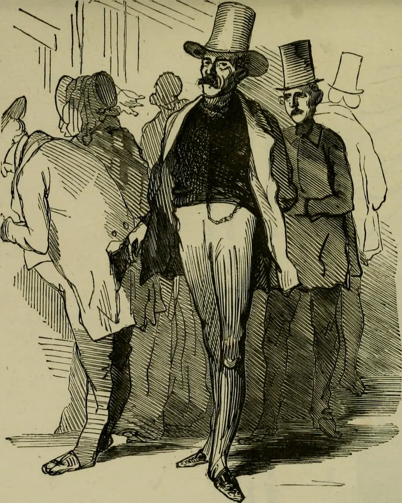An illustration from Vie d'une parisienne, 1855, leaf 460