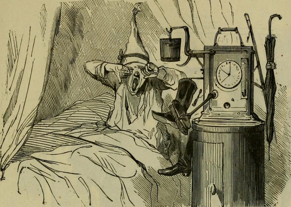 An illustration from Vie d'une parisienne, 1855, leaf 462