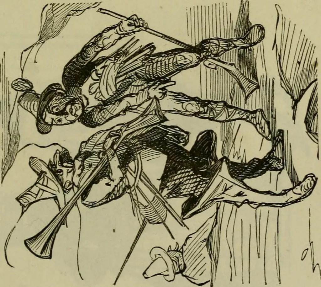 An illustration from Vie d'une parisienne, 1855, leaf 466
