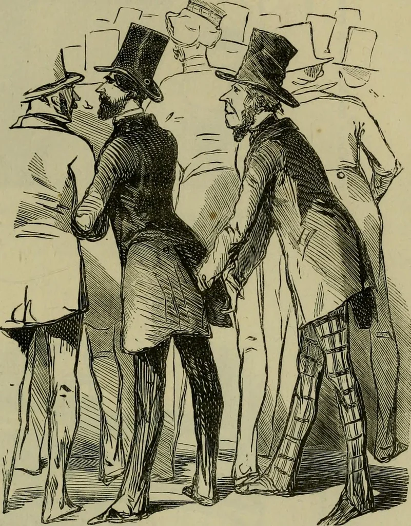 An illustration from Vie d'une parisienne, 1855, leaf 486
