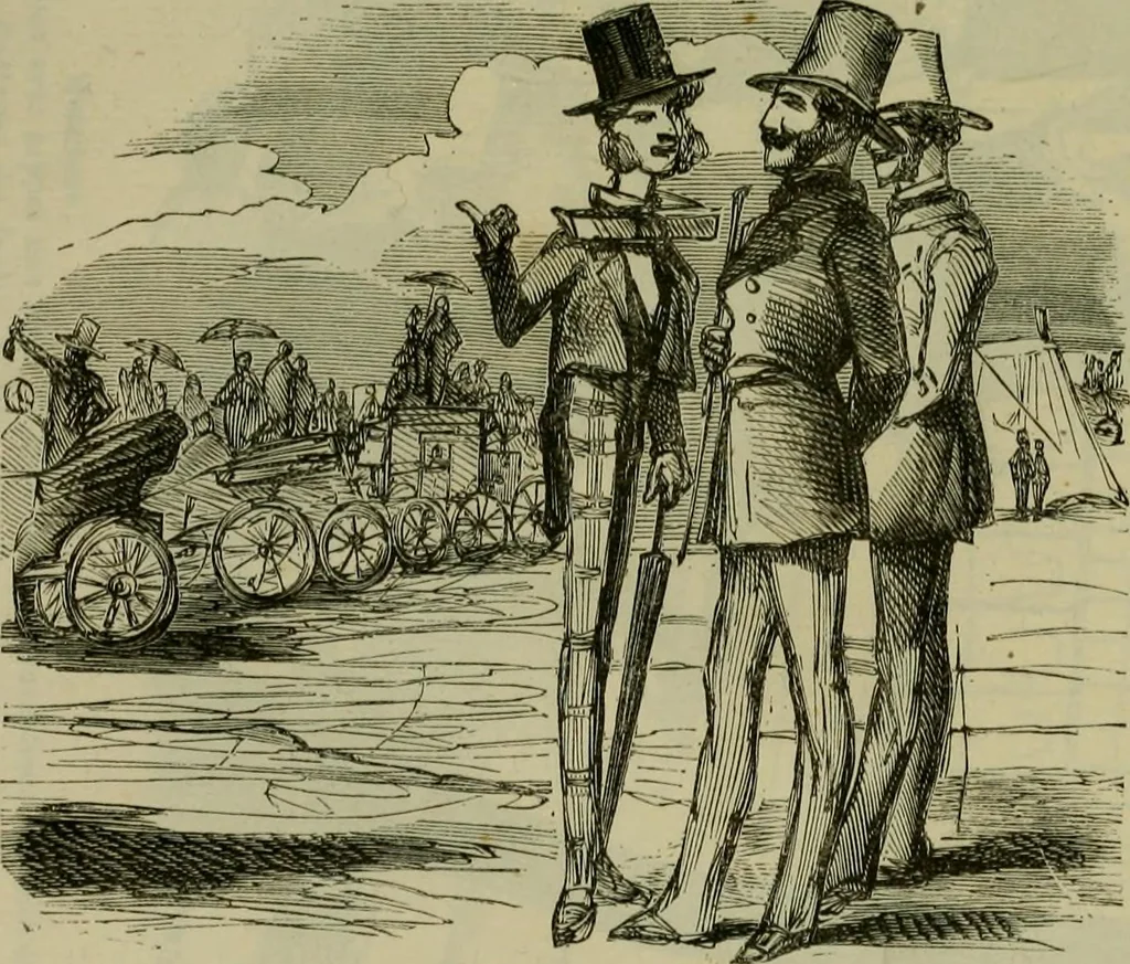 An illustration from Vie d'une parisienne, 1855, leaf 488