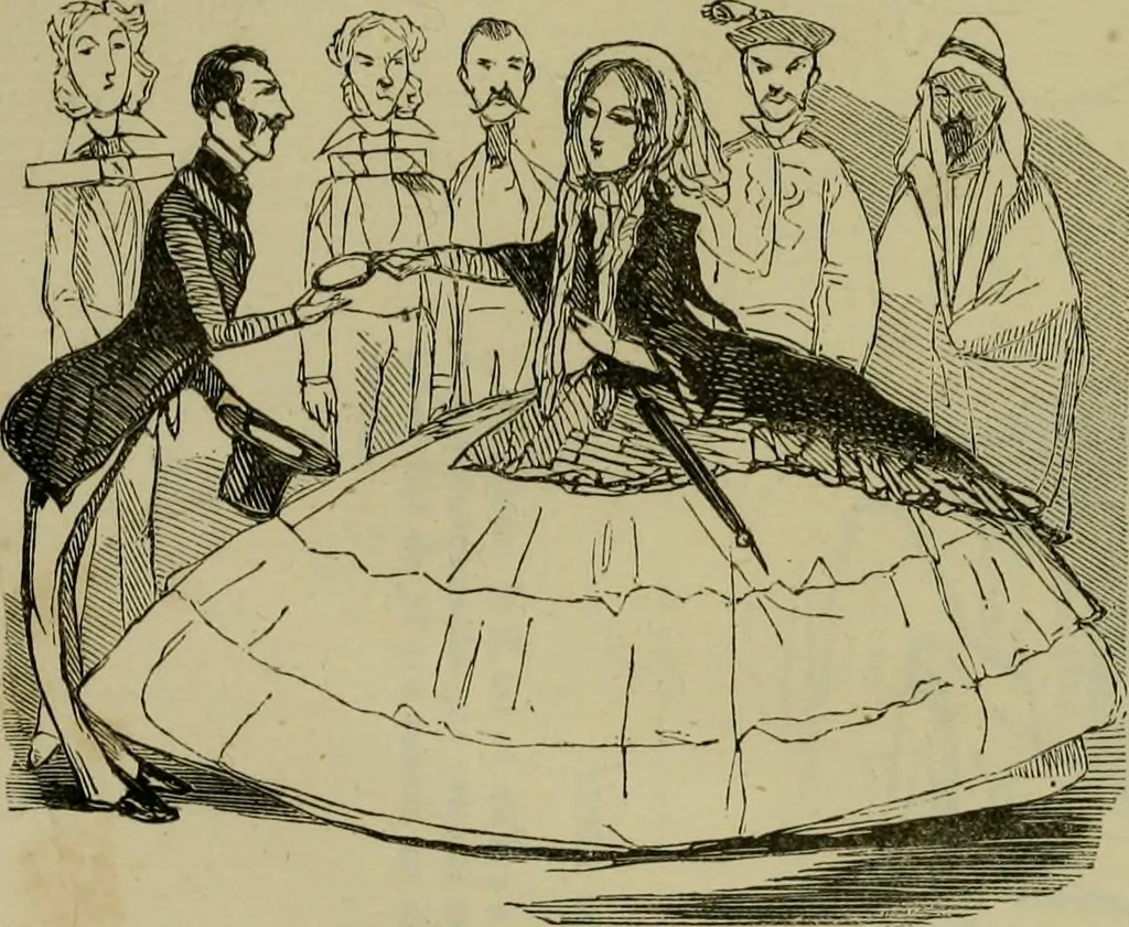 An illustration from Vie d'une parisienne, 1855, leaf 496