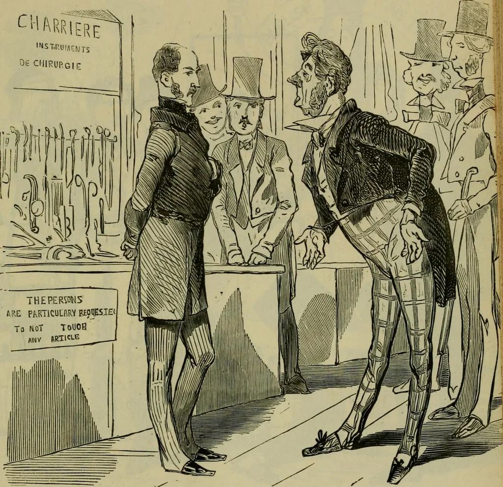 An illustration from Vie d'une parisienne, 1855, leaf 504