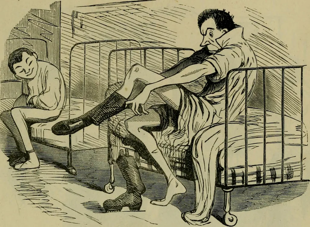 An illustration from Vie d'une parisienne, 1855, leaf 516