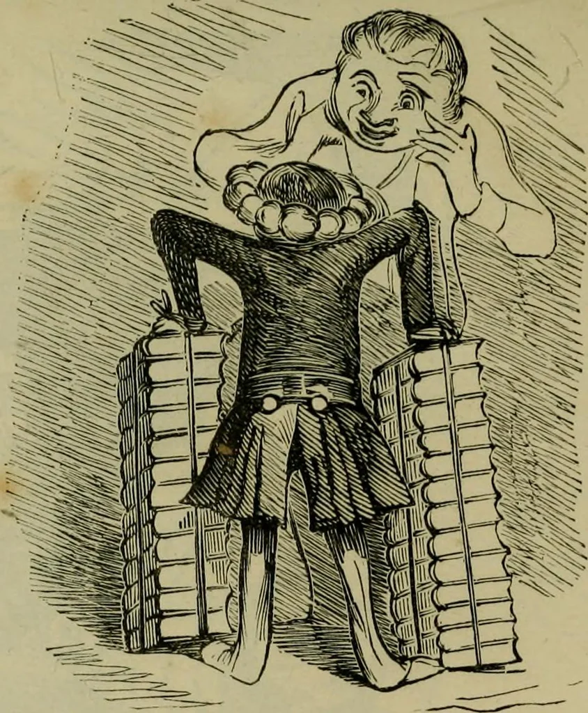 An illustration from Vie d'une parisienne, 1855, leaf 530