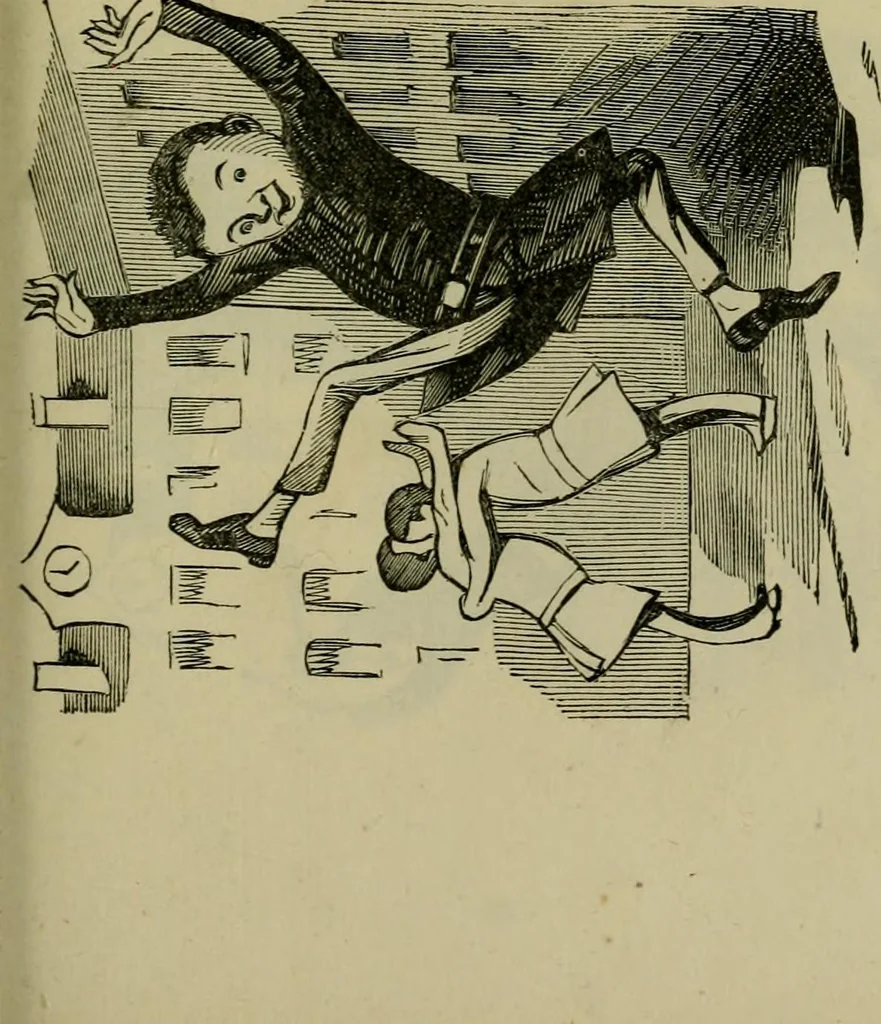 An illustration from Vie d'une parisienne, 1855, leaf 534
