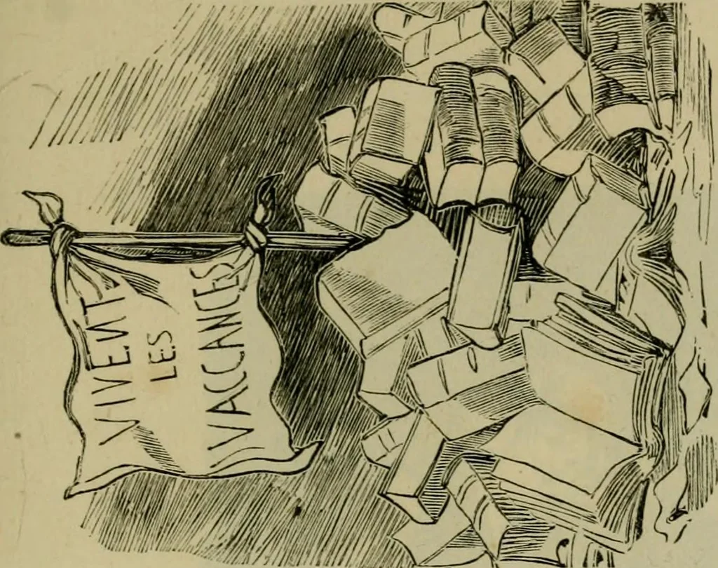 An illustration from Vie d'une parisienne, 1855, leaf 536