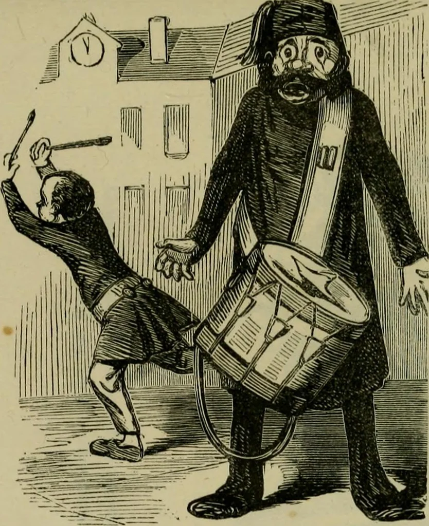 An illustration from Vie d'une parisienne, 1855, leaf 536