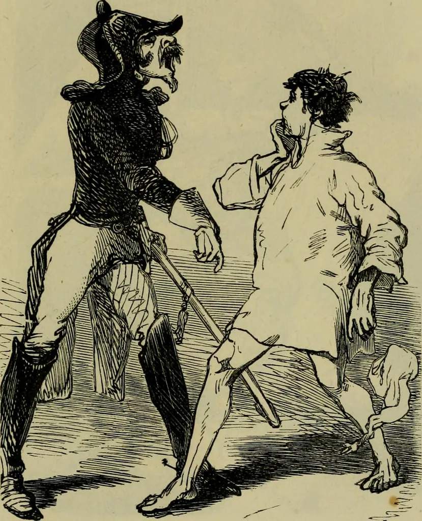 An illustration from Vie d'une parisienne, 1855, leaf 556