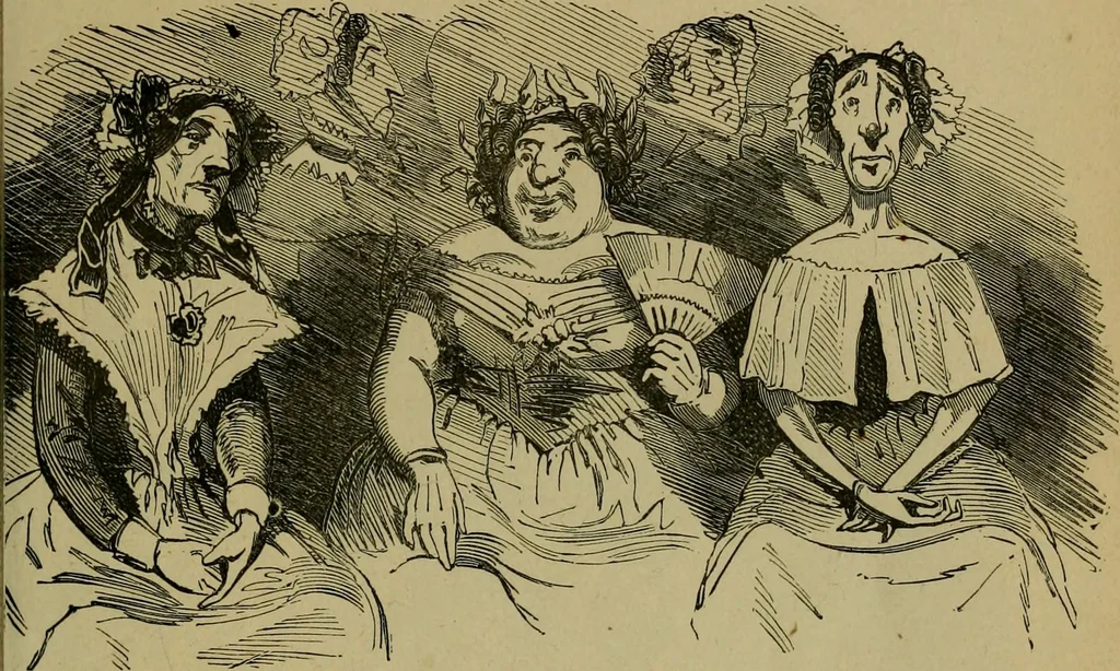 An illustration from Vie d'une parisienne, 1855, leaf 56