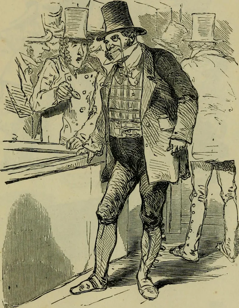 An illustration from Vie d'une parisienne, 1855, leaf 568
