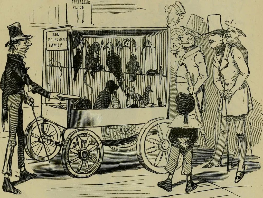 An illustration from Vie d'une parisienne, 1855, leaf 572