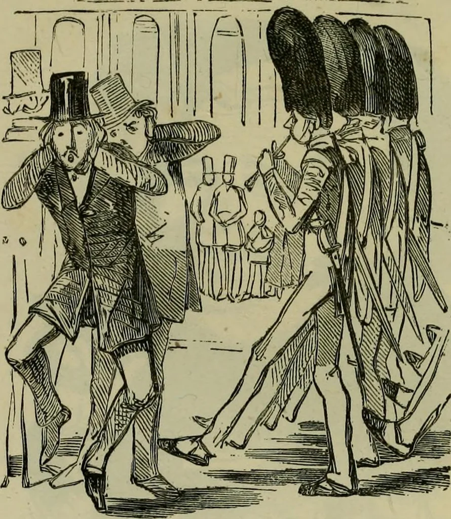 An illustration from Vie d'une parisienne, 1855, leaf 578