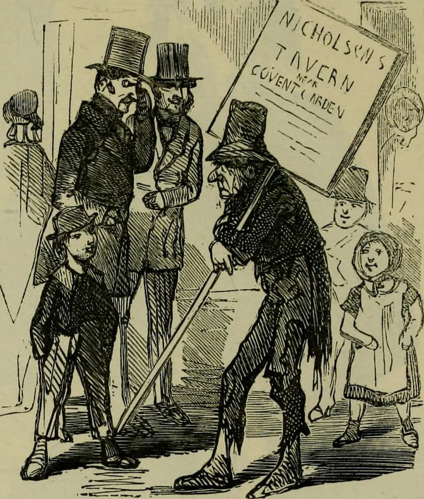 An illustration from Vie d'une parisienne, 1855, leaf 586