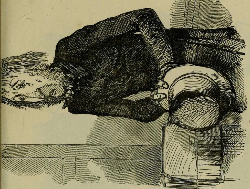 An illustration from Vie d'une parisienne, 1855, leaf 588