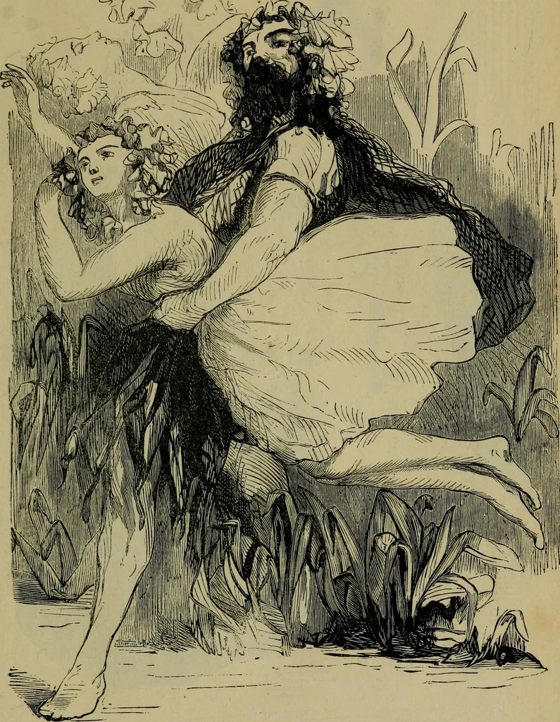 An illustration from Vie d'une parisienne, 1855, leaf 62