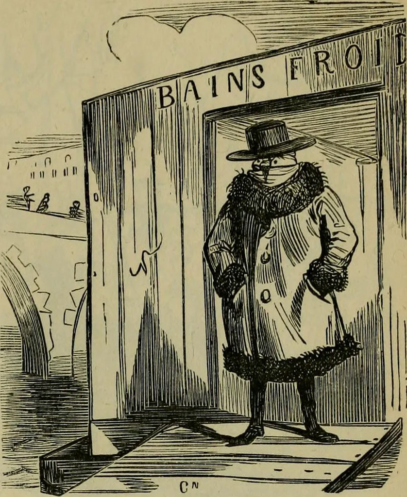 An illustration from Vie d'une parisienne, 1855, leaf 90