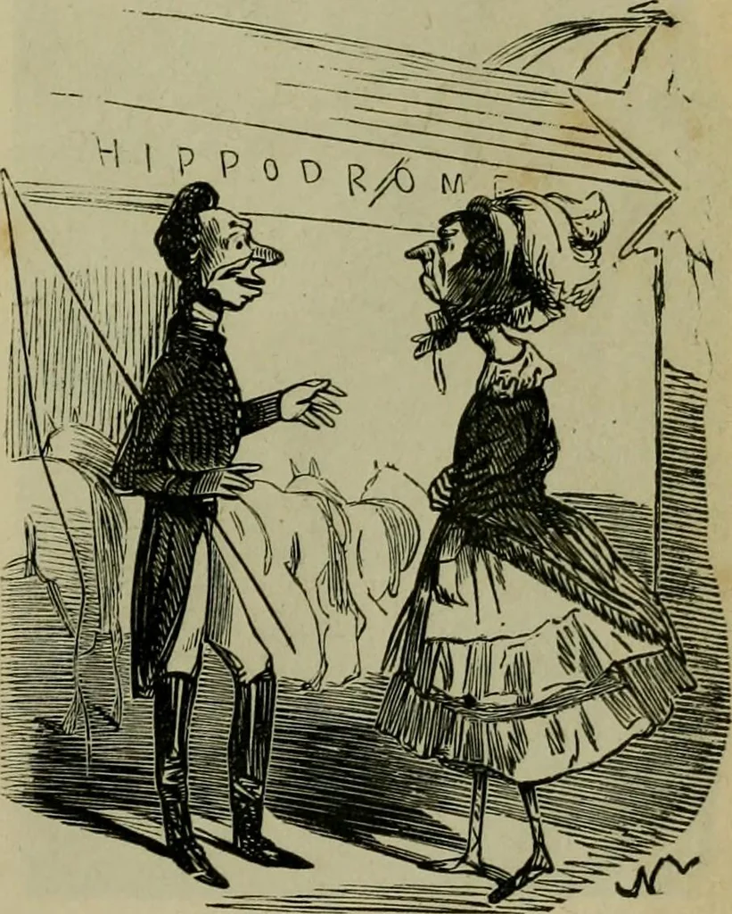 An illustration from Vie d'une parisienne, 1855, leaf 98