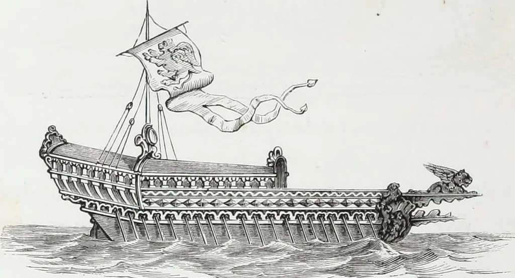 An illustration from Vie militaire et religieuse au moyen âge et à l'époque de la renaissance, 1873, leaf 107