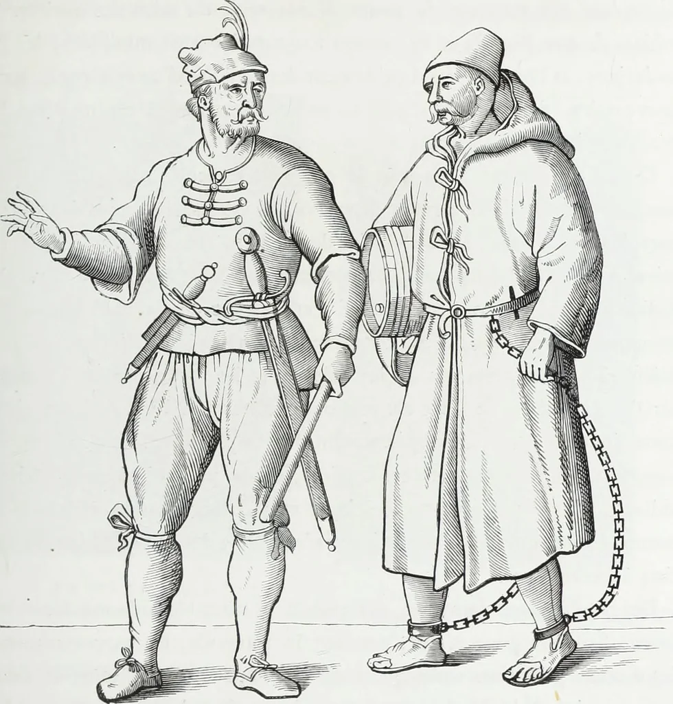 An illustration from Vie militaire et religieuse au moyen âge et à l'époque de la renaissance, 1873, leaf 120