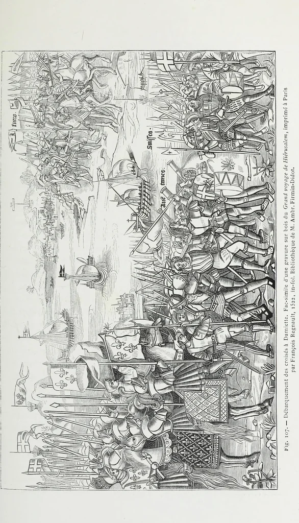 An illustration from Vie militaire et religieuse au moyen âge et à l'époque de la renaissance, 1873, leaf 158