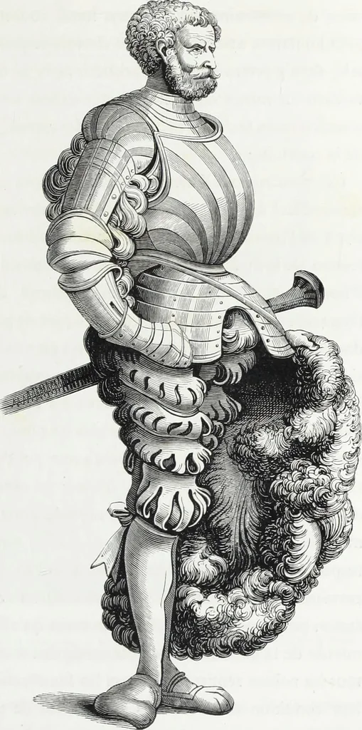 An illustration from Vie militaire et religieuse au moyen âge et à l'époque de la renaissance, 1873, leaf 184