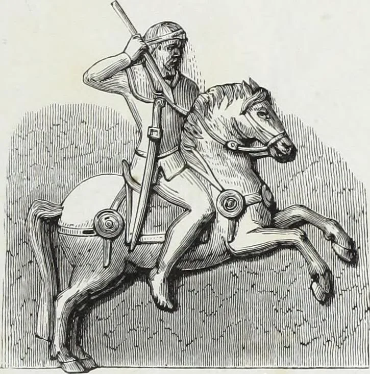 An illustration from Vie militaire et religieuse au moyen âge et à l'époque de la renaissance, 1873, leaf 20
