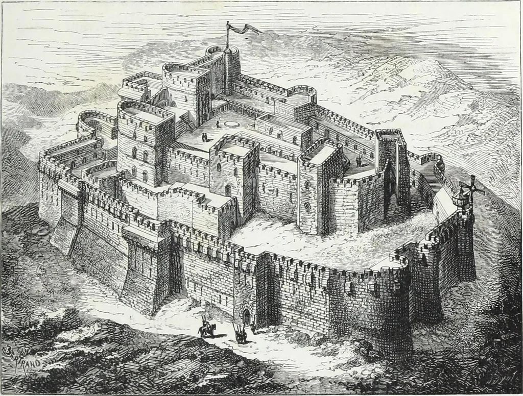 An illustration from Vie militaire et religieuse au moyen âge et à l'époque de la renaissance, 1873, leaf 218