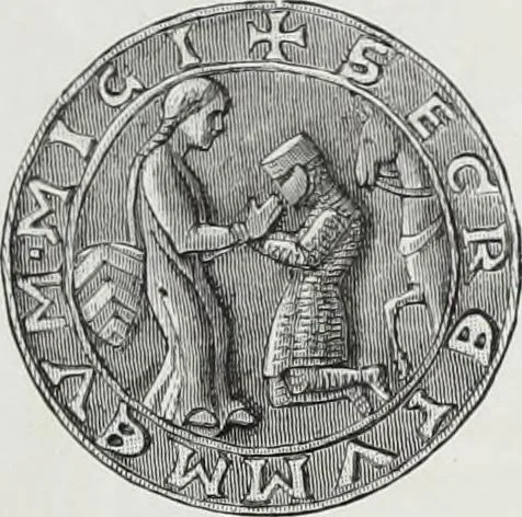 An illustration from Vie militaire et religieuse au moyen âge et à l'époque de la renaissance, 1873, leaf 24