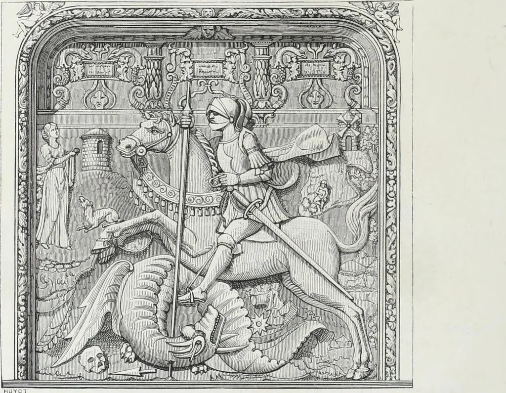 An illustration from Vie militaire et religieuse au moyen âge et à l'époque de la renaissance, 1873, leaf 251