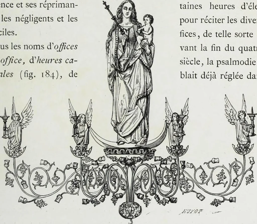 An illustration from Vie militaire et religieuse au moyen âge et à l'époque de la renaissance, 1873, leaf 272