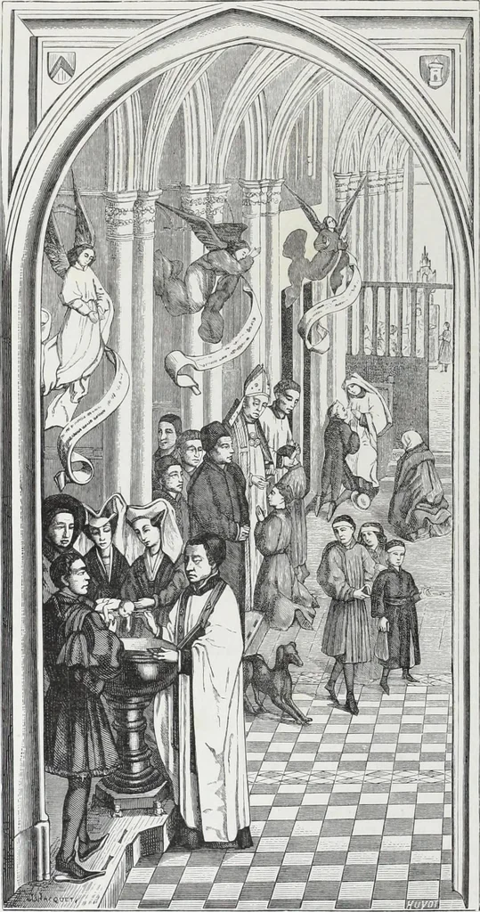 An illustration from Vie militaire et religieuse au moyen âge et à l'époque de la renaissance, 1873, leaf 285