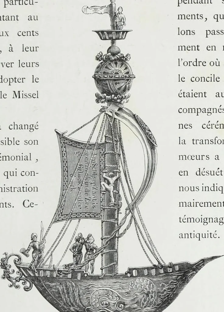 An illustration from Vie militaire et religieuse au moyen âge et à l'époque de la renaissance, 1873, leaf 286
