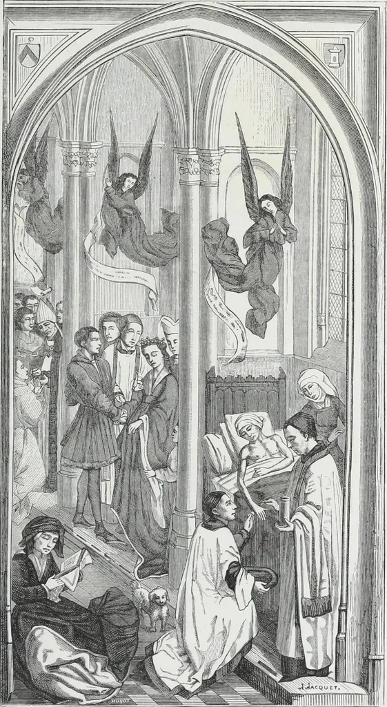 An illustration from Vie militaire et religieuse au moyen âge et à l'époque de la renaissance, 1873, leaf 290