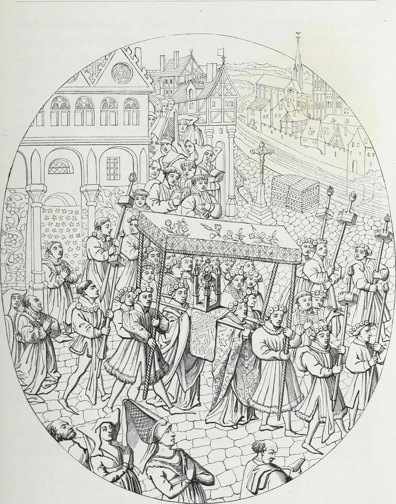 An illustration from Vie militaire et religieuse au moyen âge et à l'époque de la renaissance, 1873, leaf 292