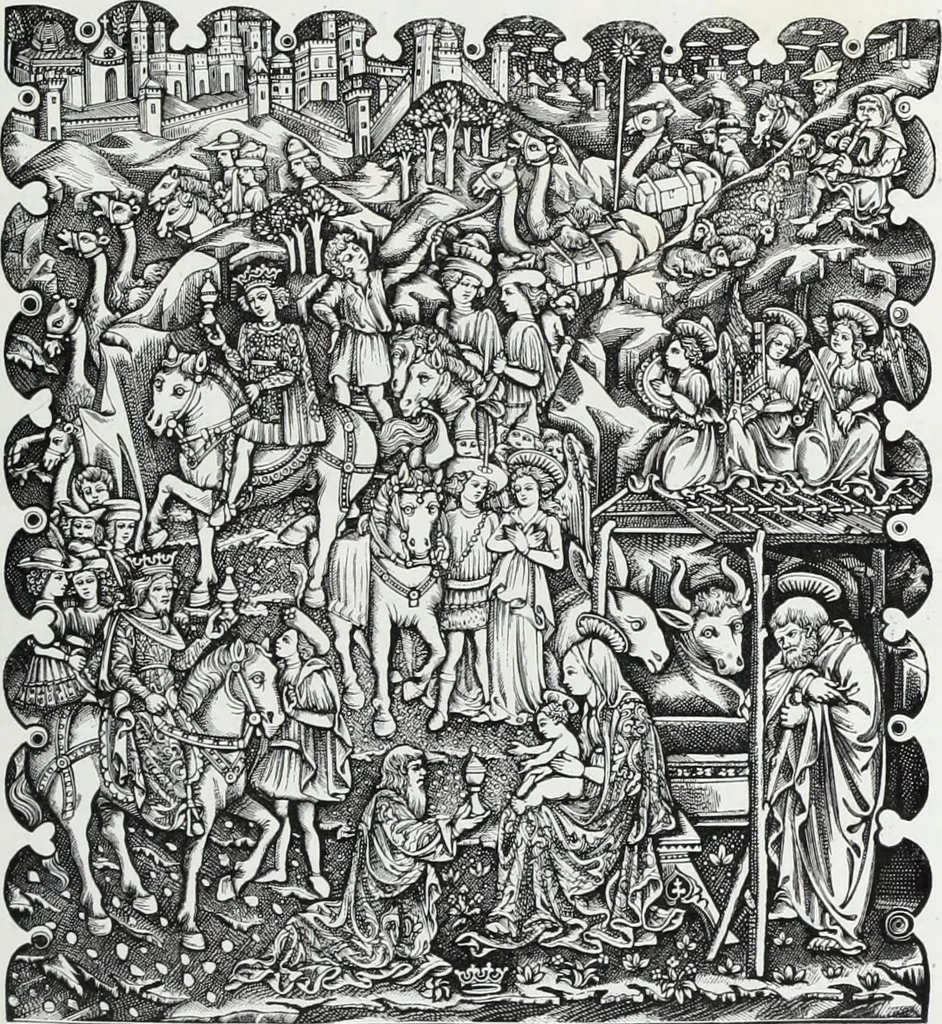 An illustration from Vie militaire et religieuse au moyen âge et à l'époque de la renaissance, 1873, leaf 296